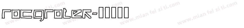 rocgrotek字体转换