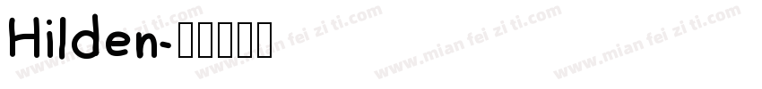 Hilden字体转换