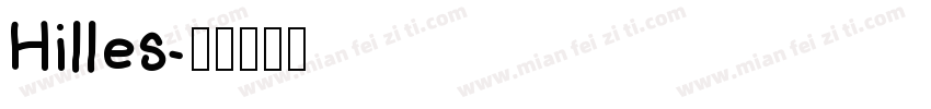 Hilles字体转换
