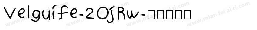 Velguife-2OjRw字体转换