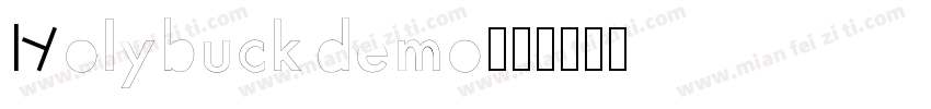 Holybuckdemo字体转换