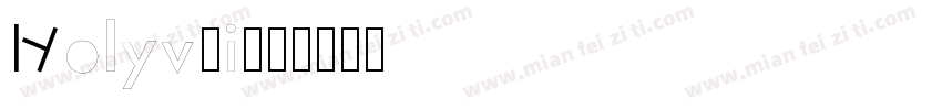 Holyv2i字体转换