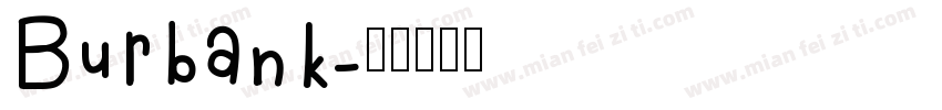 Burbank字体转换