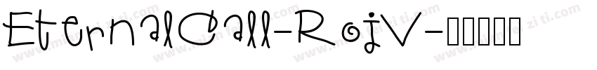EternalCall-RojV字体转换