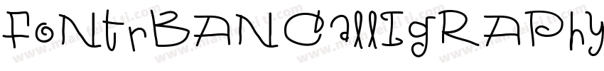 FoNtrBANCallIgRAPhy字体转换