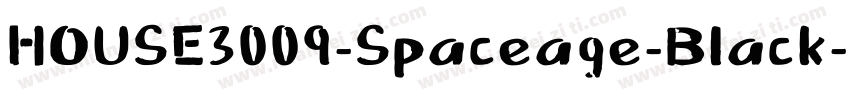 HOUSE3009-Spaceage-Black-Beta字体转换