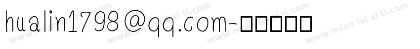 hualin1798@qq.com字体转换