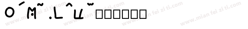 HuniClaro字体转换