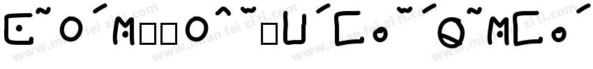 ZiHun71Hao-YuShouJinShu-2.ttf字体转换