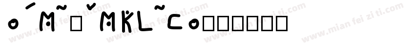 huni_english字体转换