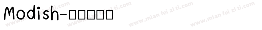 Modish字体转换