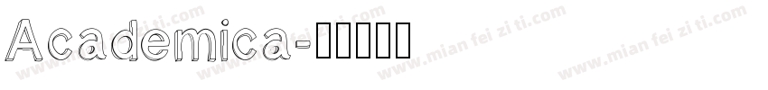 Academica字体转换