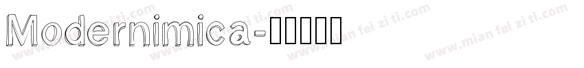 Modernimica字体转换