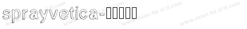 sprayvetica字体转换