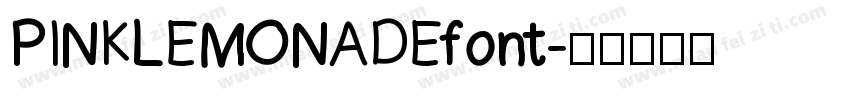 PINKLEMONADEfont字体转换