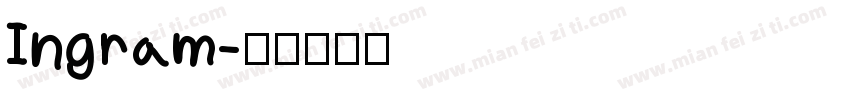 Ingram字体转换