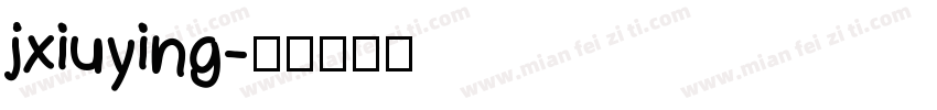 jxiuying字体转换