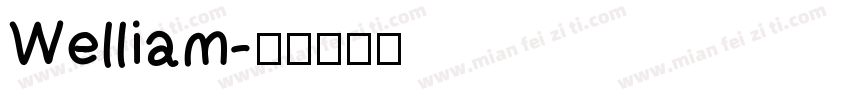 Welliam字体转换