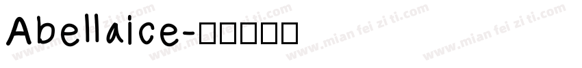 Abellaice字体转换