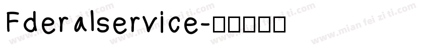 Fderalservice字体转换