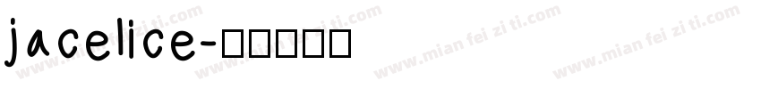 jacelice字体转换