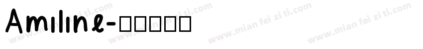Amiline字体转换