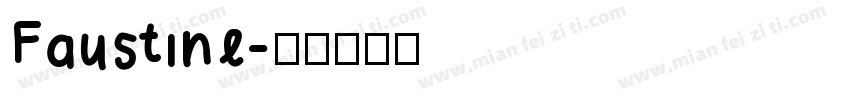 Faustine字体转换