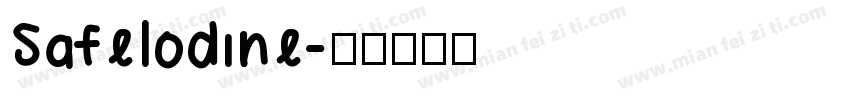 Safelodine字体转换