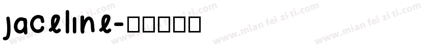 jaceline字体转换