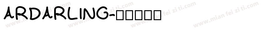 ARDARLING字体转换