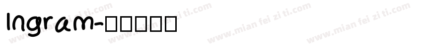 Ingram字体转换