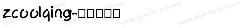 zcoolqing字体转换