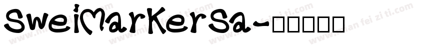 SweiMarkerSa字体转换