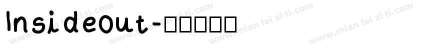 Insideout字体转换