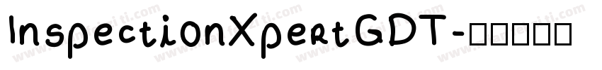 InspectionXpertGDT字体转换