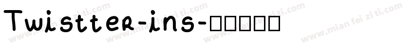 Twistter-ins字体转换