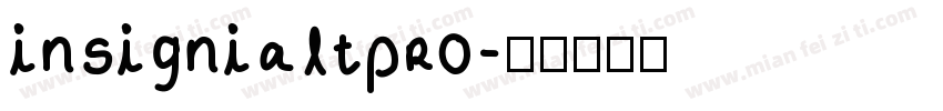 insignialtpro字体转换