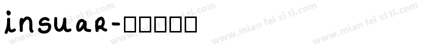 insuar字体转换