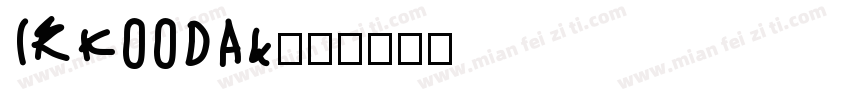 IRKoodak字体转换