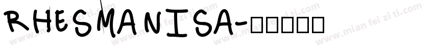 RHESMANISA字体转换