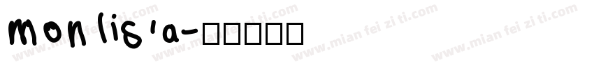 monlisa字体转换