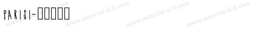 parisi字体转换
