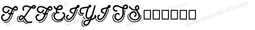FZFEIYITS字体转换