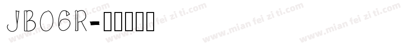 JB06R字体转换