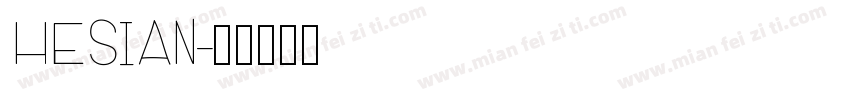 HESIAN字体转换
