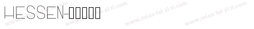 HESSEN字体转换