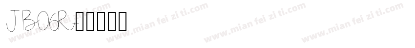 JB06R字体转换