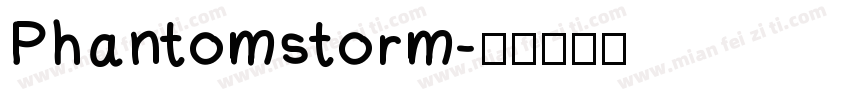 Phantomstorm字体转换