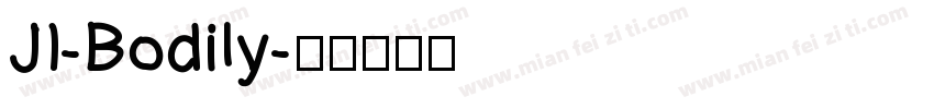 JI-Bodily字体转换