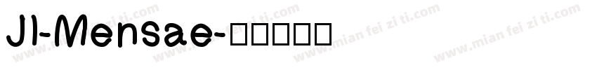 JI-Mensae字体转换